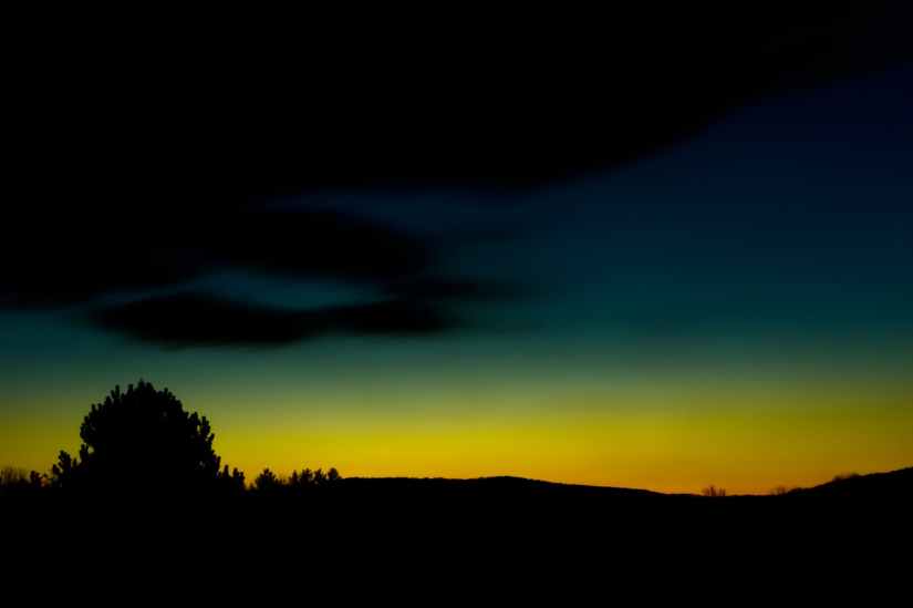 dawn nature sunset dark